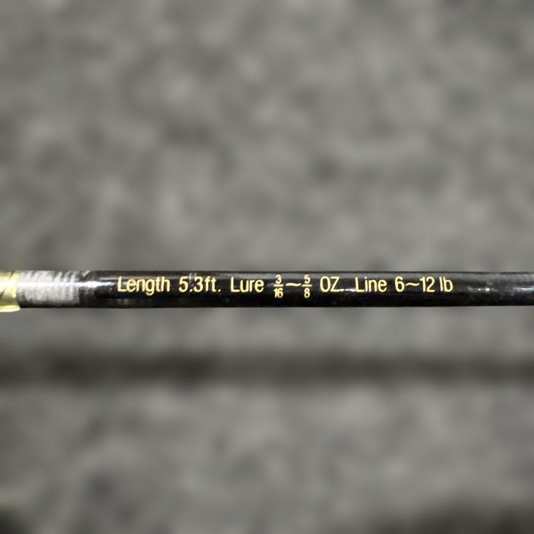 希少 初期 LUXXE 442 バスロッド 5.3ft トップウォーター等に