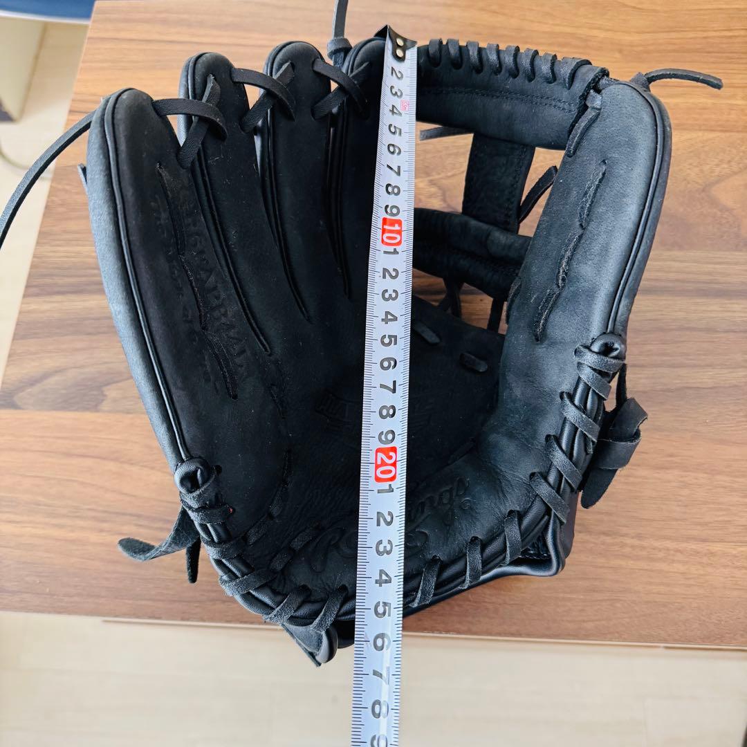 【美品】Rawlings 軟式用グローブ 左利き用 内野手 GR6FAPB44L
