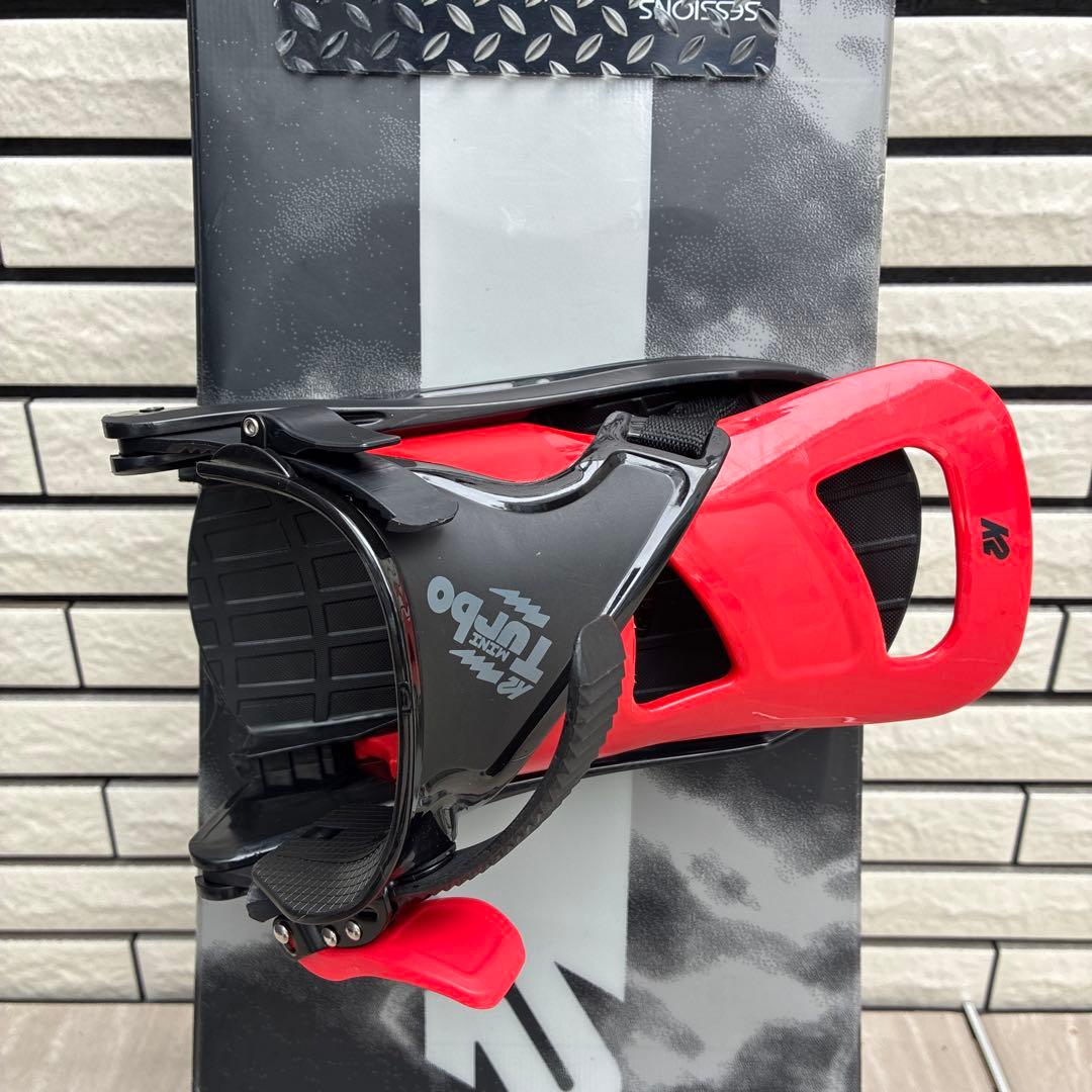 【人気K2セット】キッズ スノーボード 3点セット 100cm / 21cm