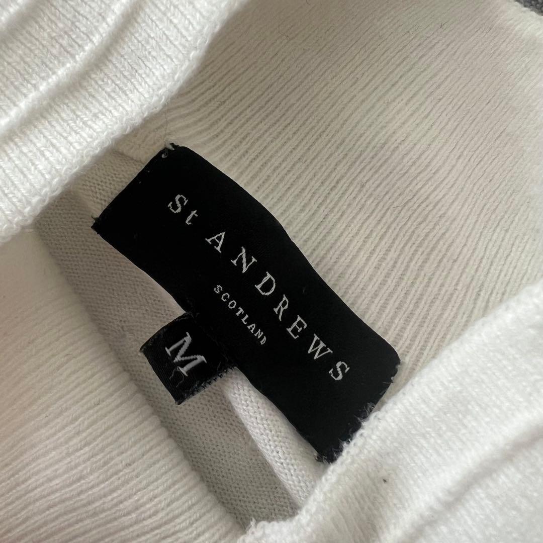 St ANDREWS セントアンドリュース　ハイネック　セーター　ニット　ゴルフ