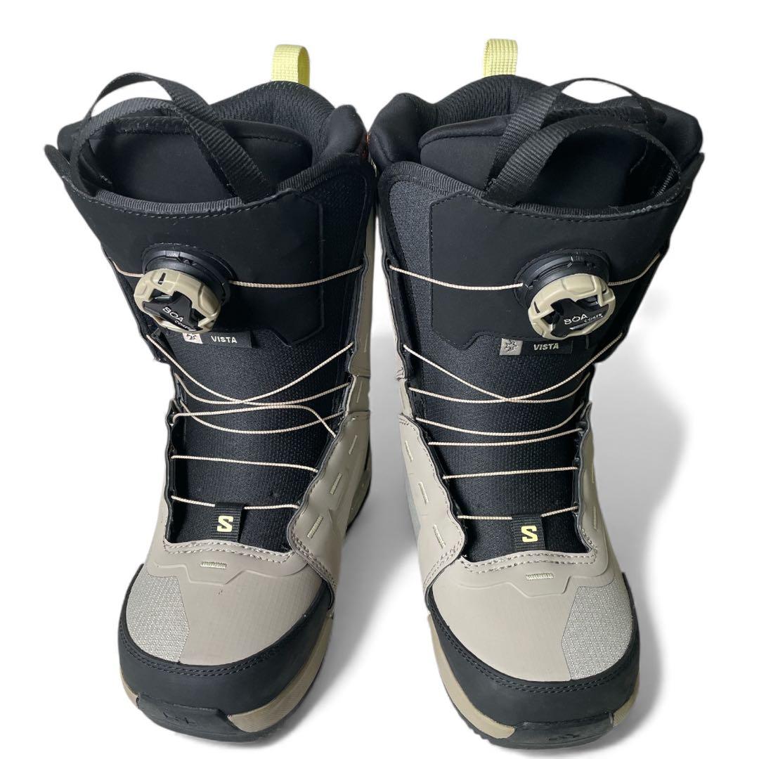 美品　SALOMON ビスタデュアル L472659 レディース ダブルBOA