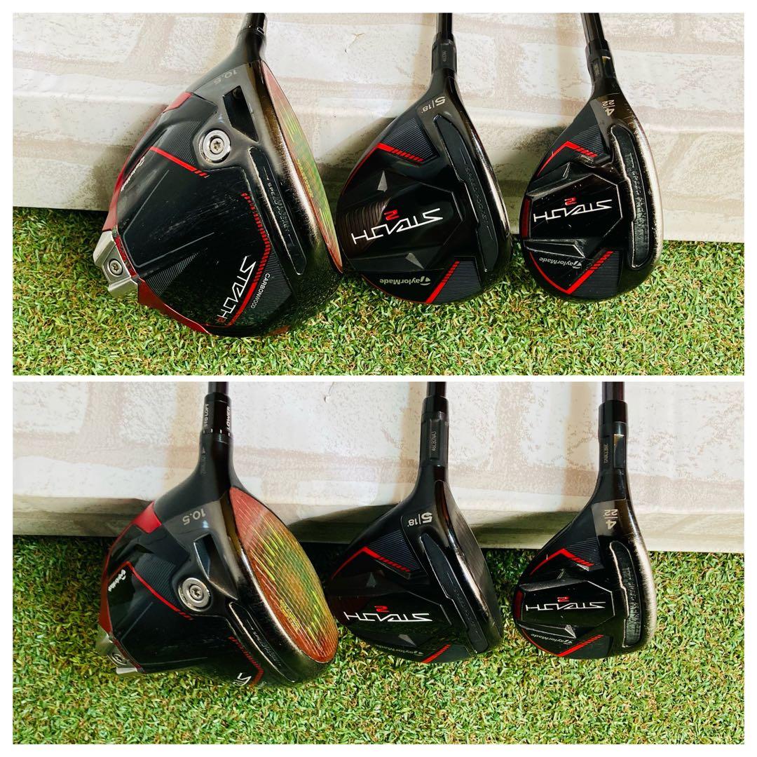 レフティ 左利き TaylorMade STEALTH2 メンズ ゴルフセット
