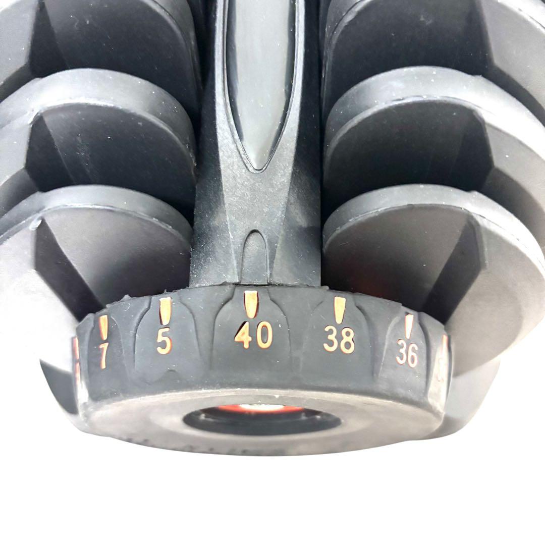 限界突破40kg 可変式ダンベル｜高重量対応モデル １個 宅トレ ①/①
