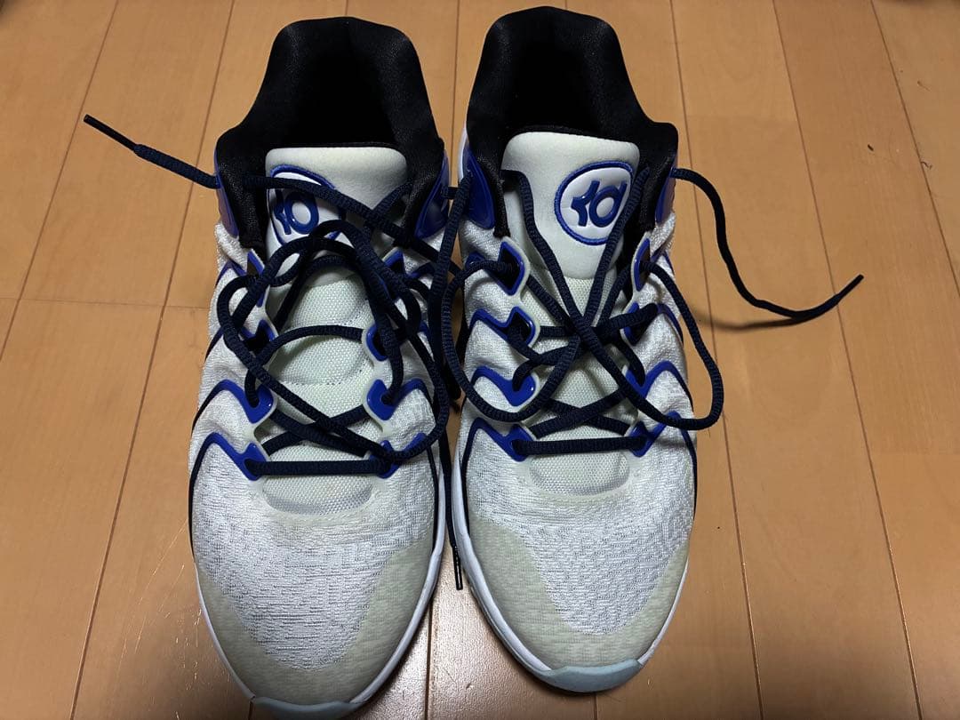 【3連休価格】 NIKE KD17 バスケットシューズ ホワイト/ブルー