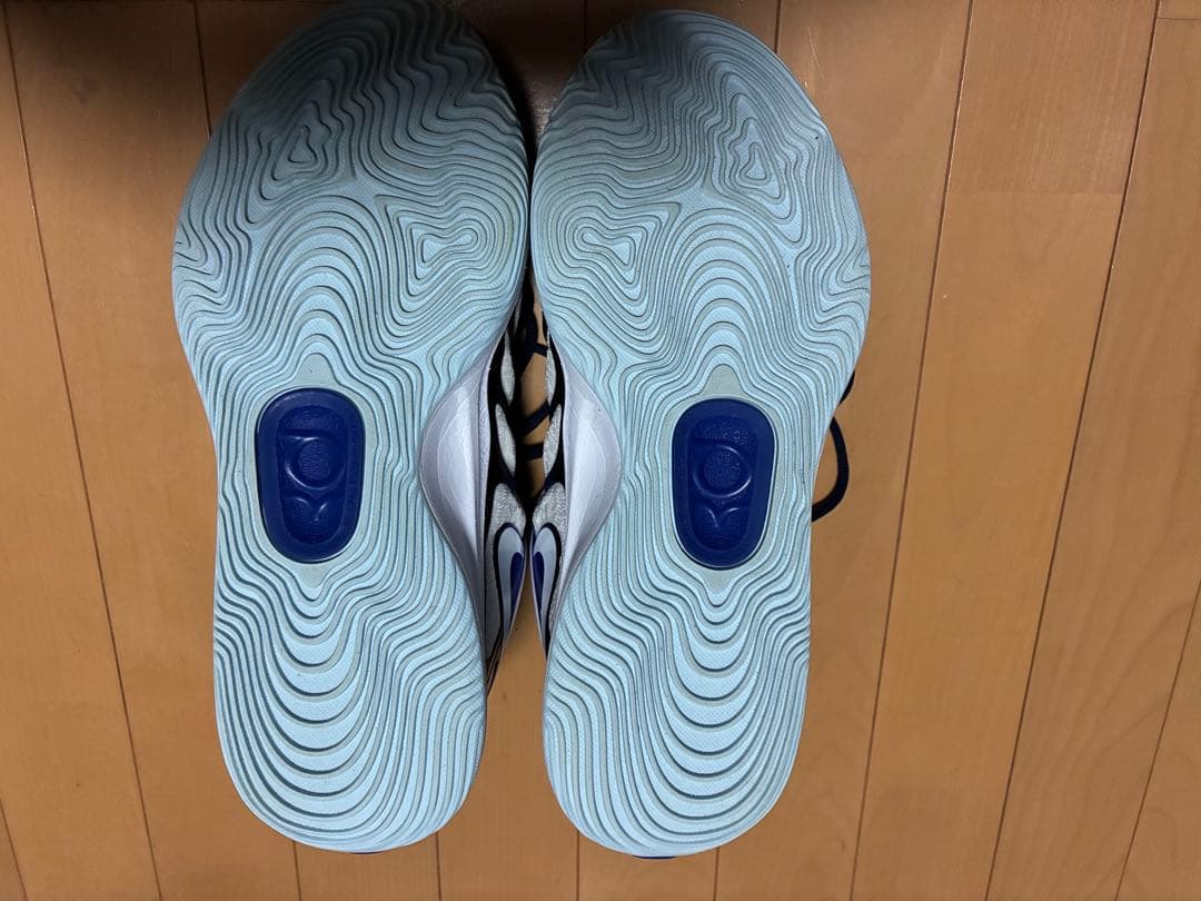 【3連休価格】 NIKE KD17 バスケットシューズ ホワイト/ブルー
