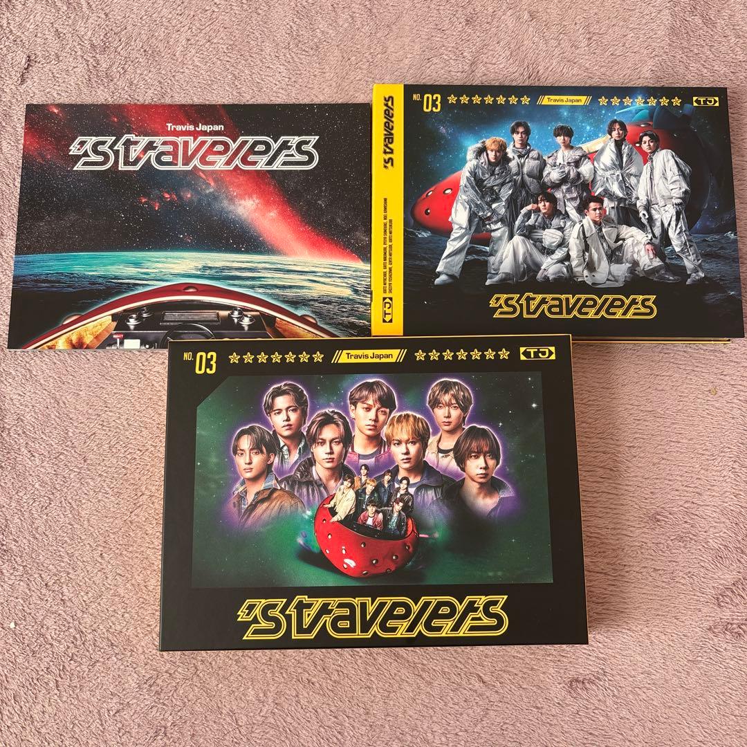 Travis Japan 's travelers 4点セット　fc盤