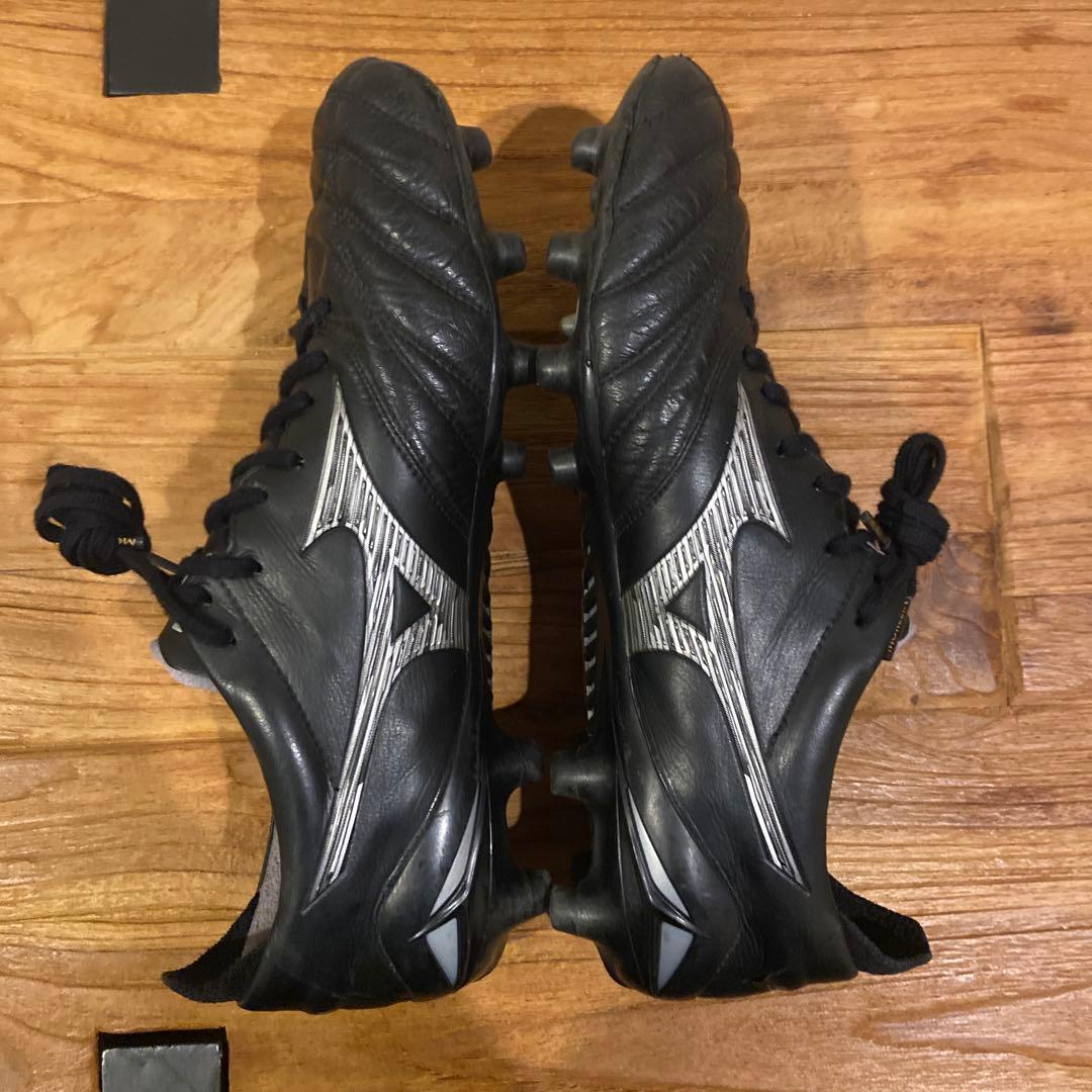 あ*よ様 Mizuno Morelia Neo ブラックサッカー限定色　シューズ
