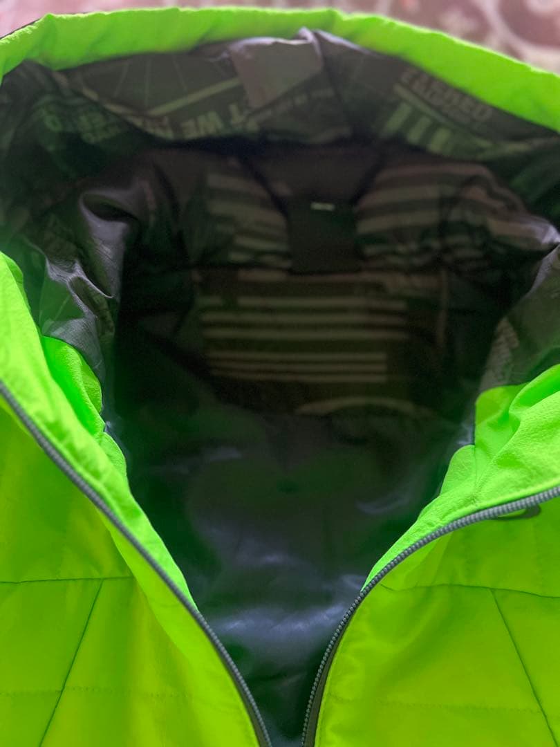 極美品 オークリー ゴルフ ウェア メンズ スカル ダウン ジャケット XL