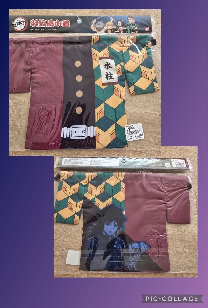 鬼滅の刃 　巾着&ショルダーバッグ