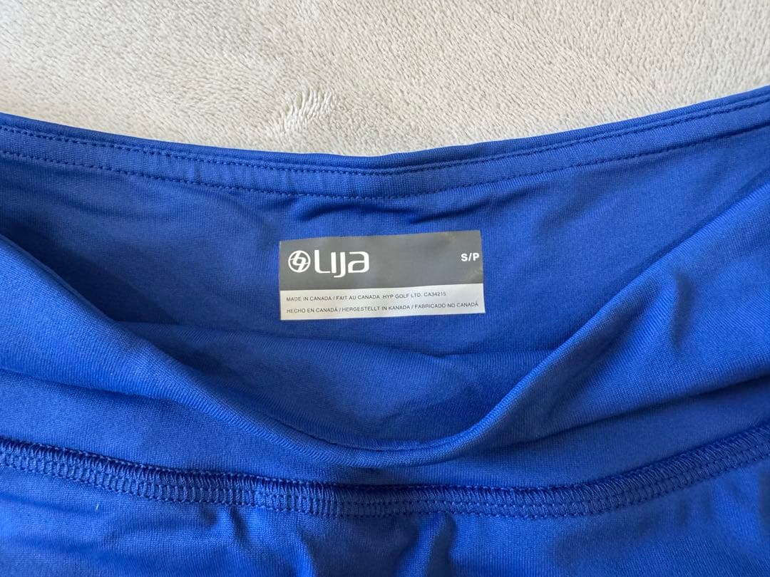 Lija Match skort リージャ　マッチスコート　未使用　ブルー
