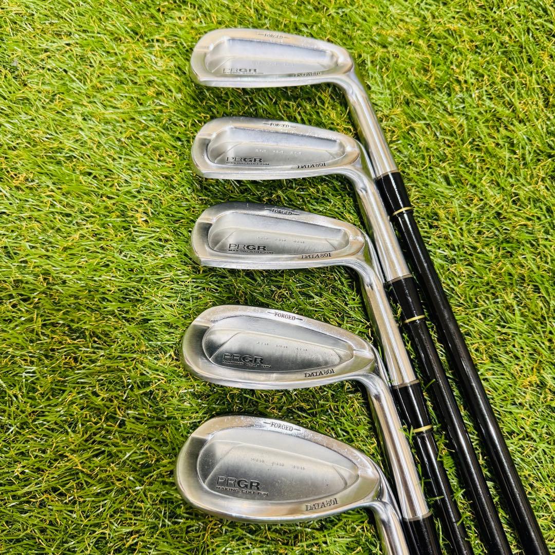 【男性用】PRGR DATA 801 FORGED アイアンセット 10本（S）