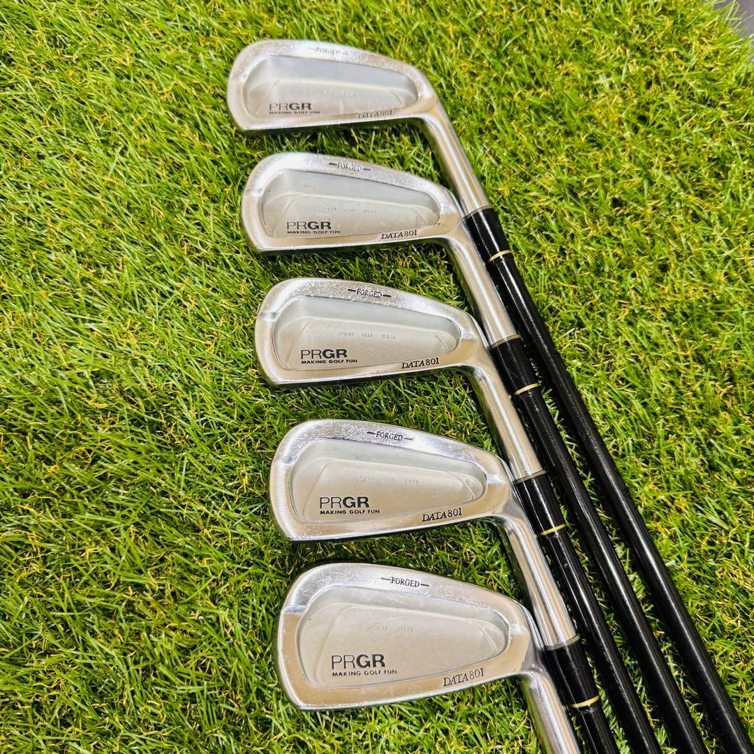 【男性用】PRGR DATA 801 FORGED アイアンセット 10本（S）