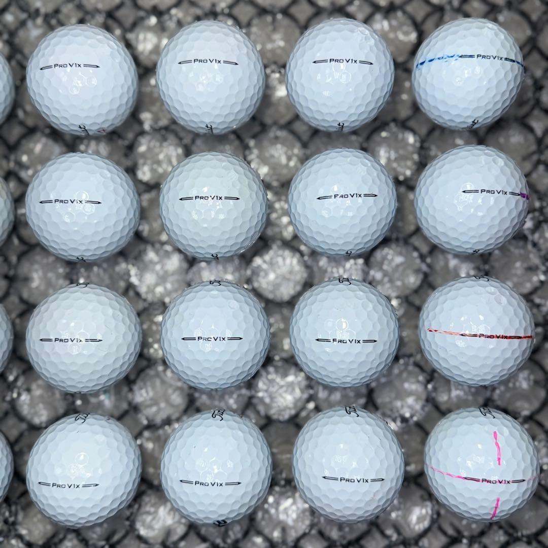 ロストボール タイトリスト PRO V1X 20球 Sランク 52 おまけティ付