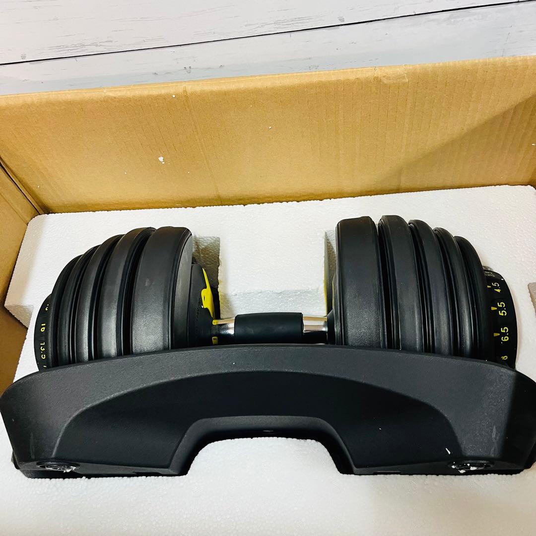 K940【DUMBBELL】可変式ダンベル 24kg イエロー