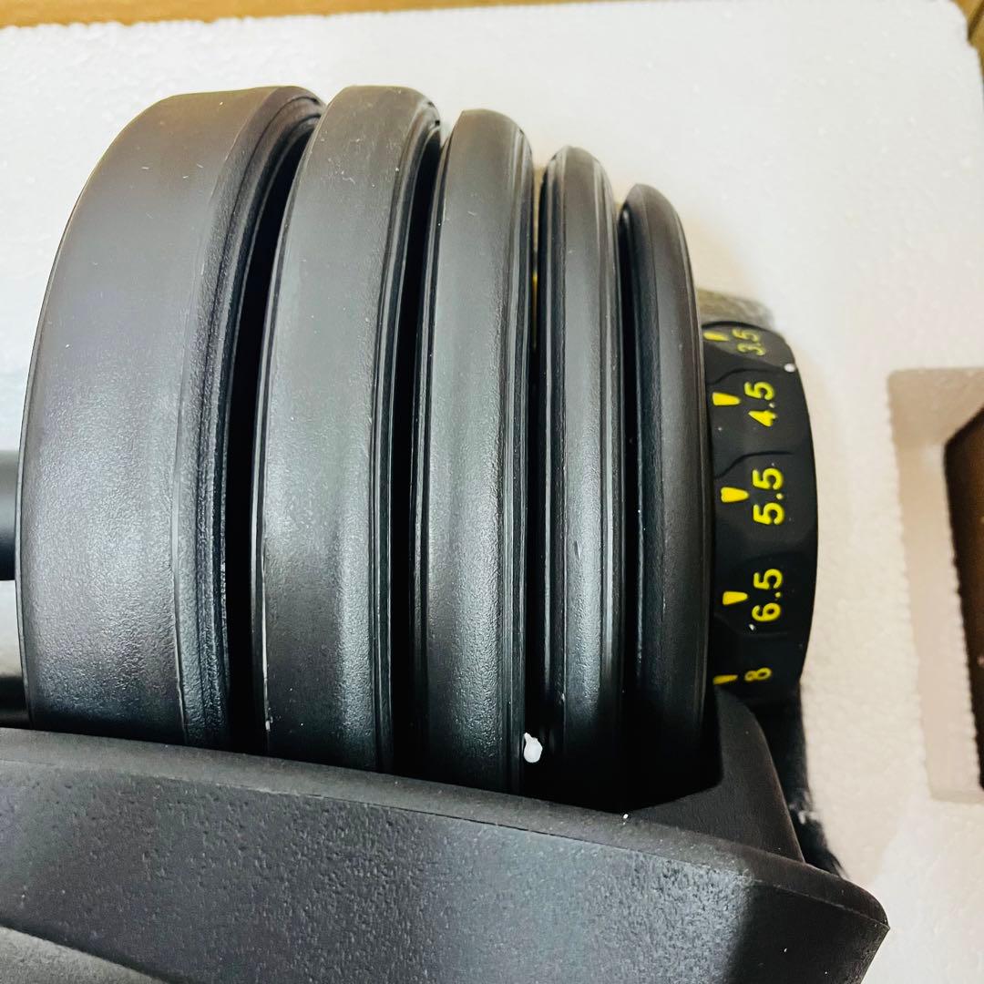 K940【DUMBBELL】可変式ダンベル 24kg イエロー