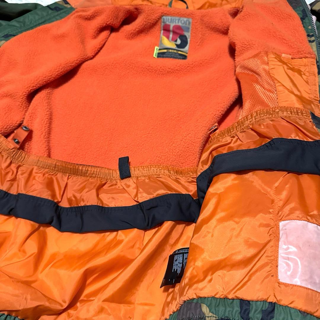 バートン BURTON スノーボードウェアメンズ 上 M 迷彩