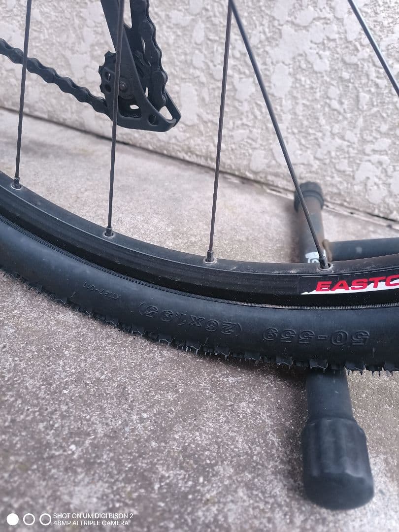 EASTON　XC TWO MTB中古ホイール タイヤ・チューブ付