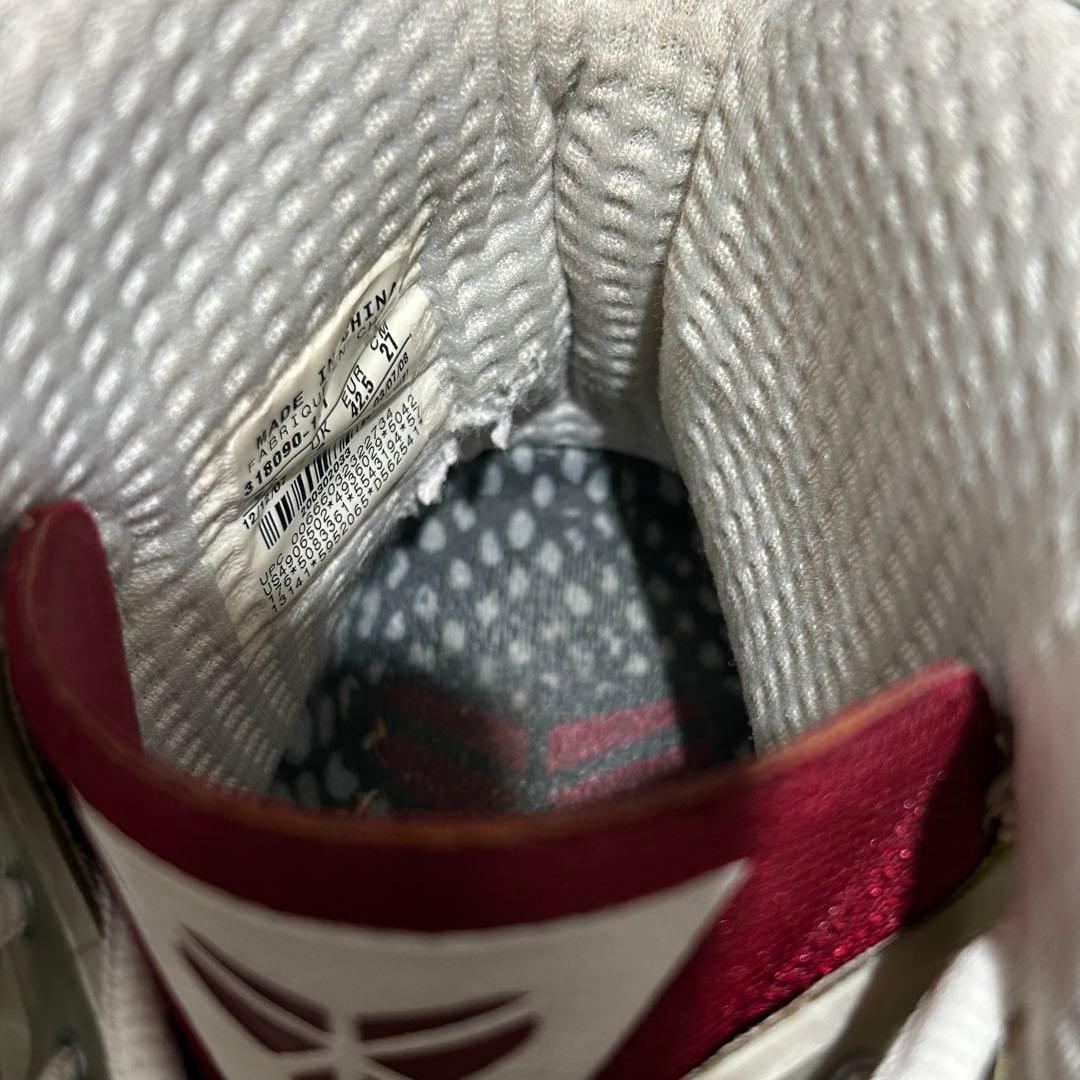 NIKE ZOOM KOBE 3 ホワイト×レッド 27cm