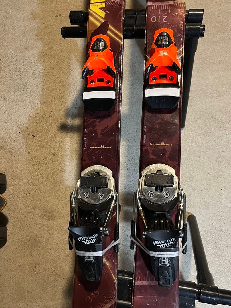 THALL スキー板 171cm ロシニョールビンディング　セット