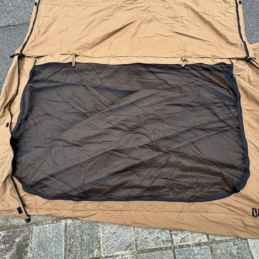 数回使用　ワンティグリス　スーパーシェルターTc テトロンコットン　ブラウン