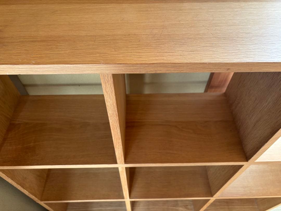 無印良品　スタッキングシェルフセット・３段×３列・オーク材