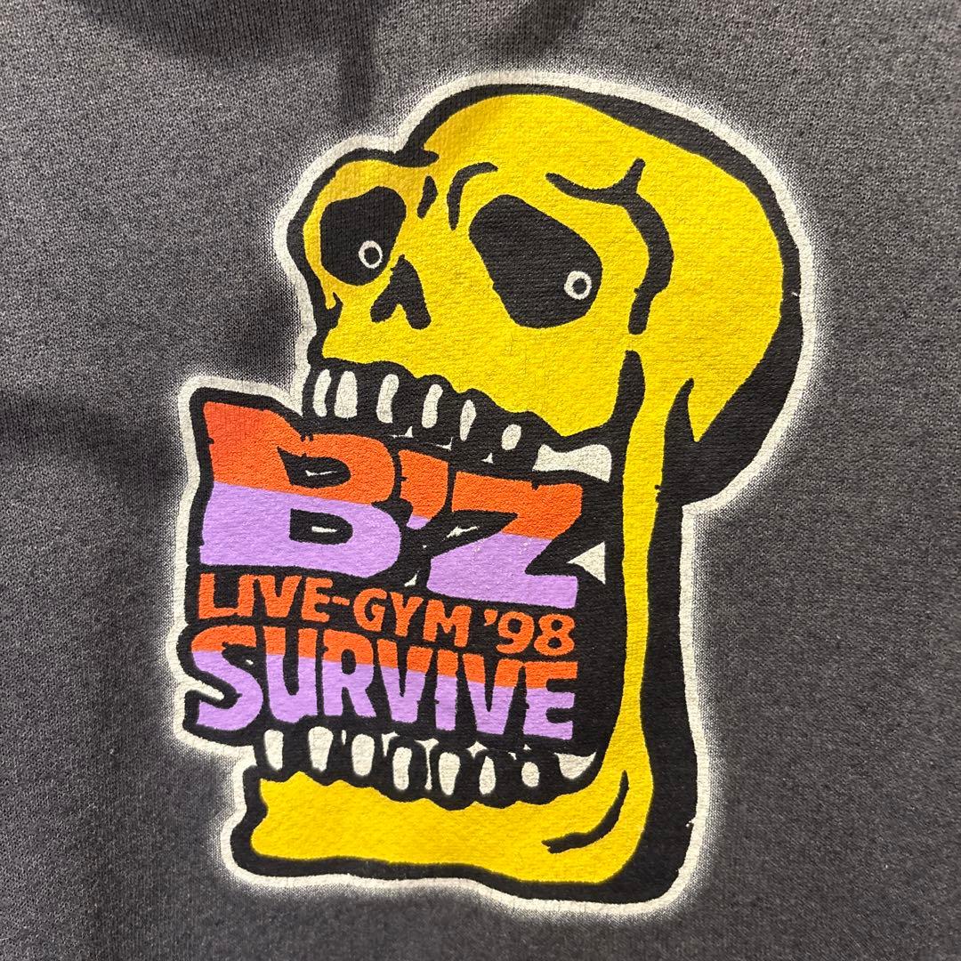 B'z パーカー　1998年グッズ、LIVE GYM'98 パーカー　Lサイズ