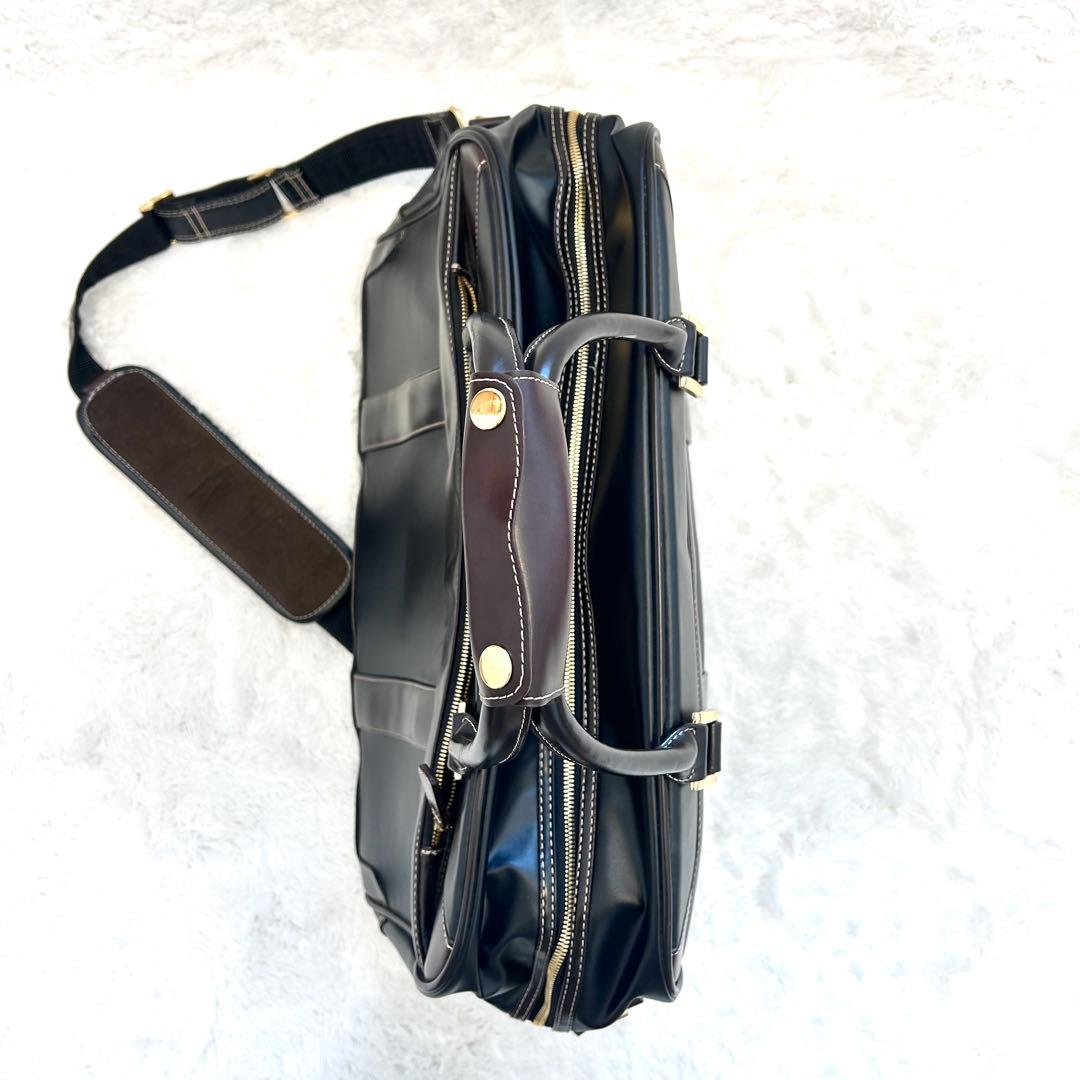 本間ゴルフ BERES ボストンバッグ 黒 大容量　2way ショルダー付き