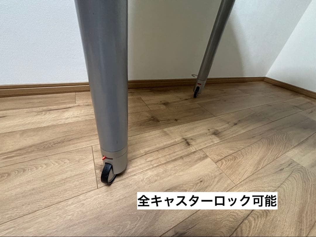 ヤマギワ購入 ガラス製デザインデスク PCデスク モダンデザイン 名古屋引取歓迎