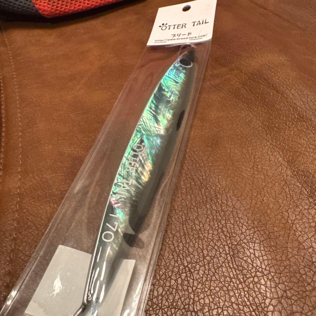 【希少品】オッターテイル メタルジグ 170g アワビ 南洋貝 BREED