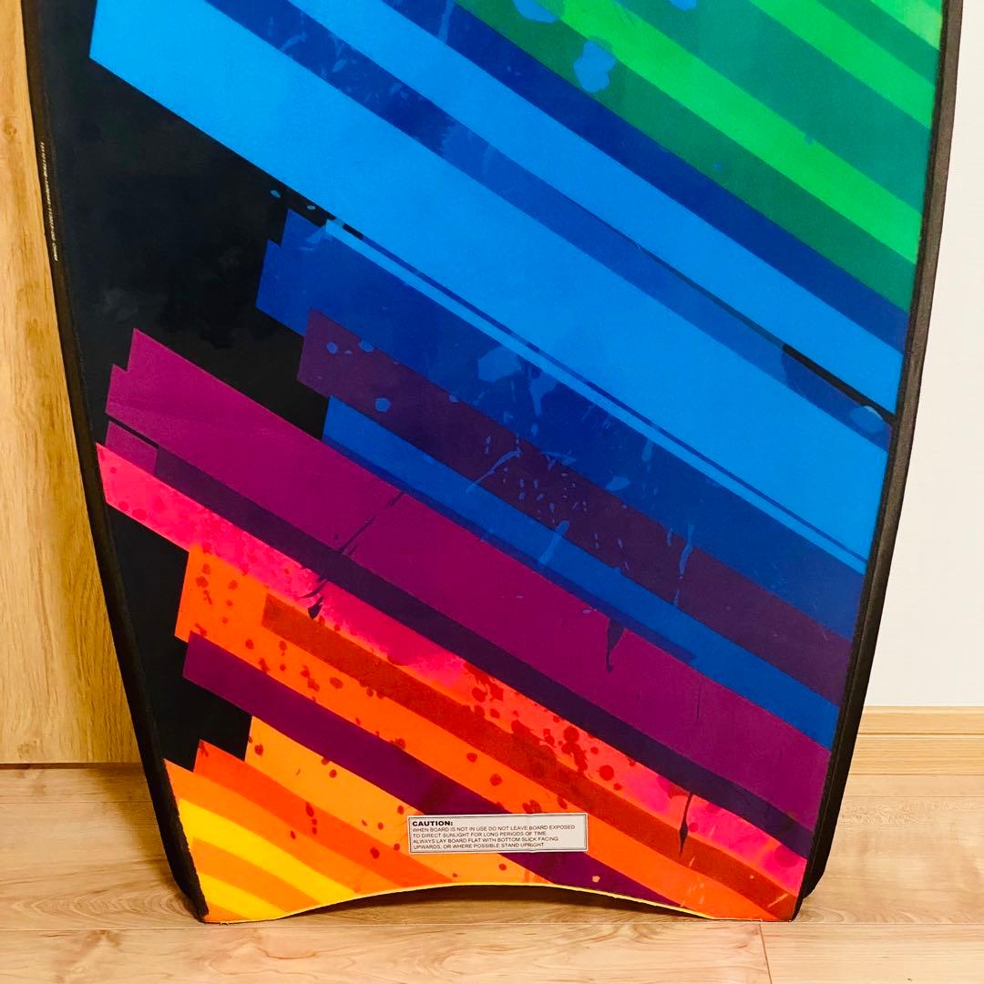 ★良品★モーレー ボディボード MACH9TR 約107×55cm レインボー柄