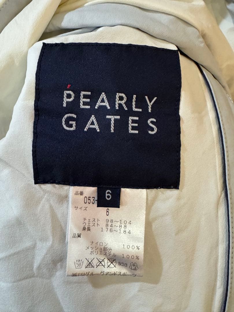 PEARLY GATES ゴルフジャケット　レインウェア　雨用