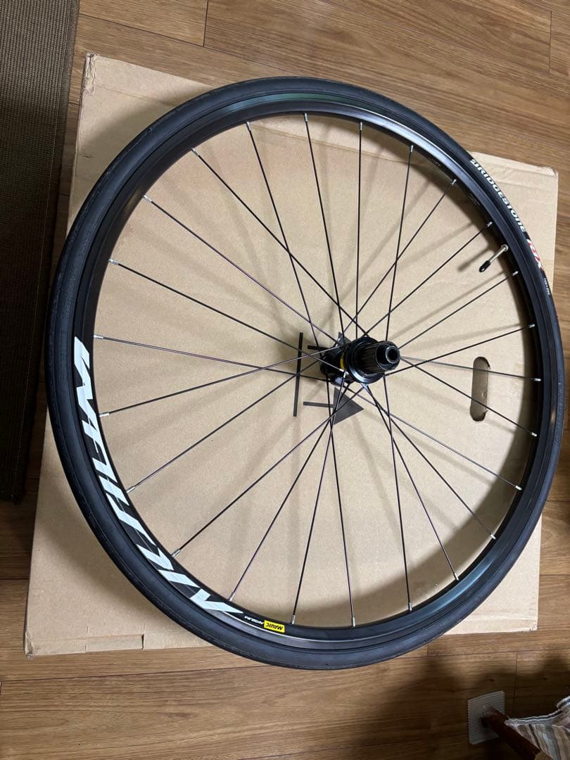 MAVIC AKSIUM ホイール ディスク 前後セット タイヤ付き DISC