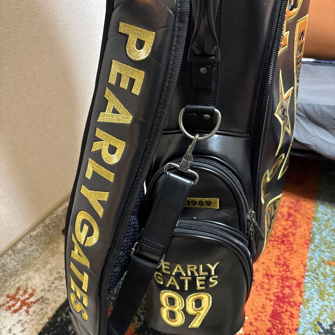 PEARLY GATES 原英莉花プロコラボ　キャディバッグ　ヘッドカバー付き