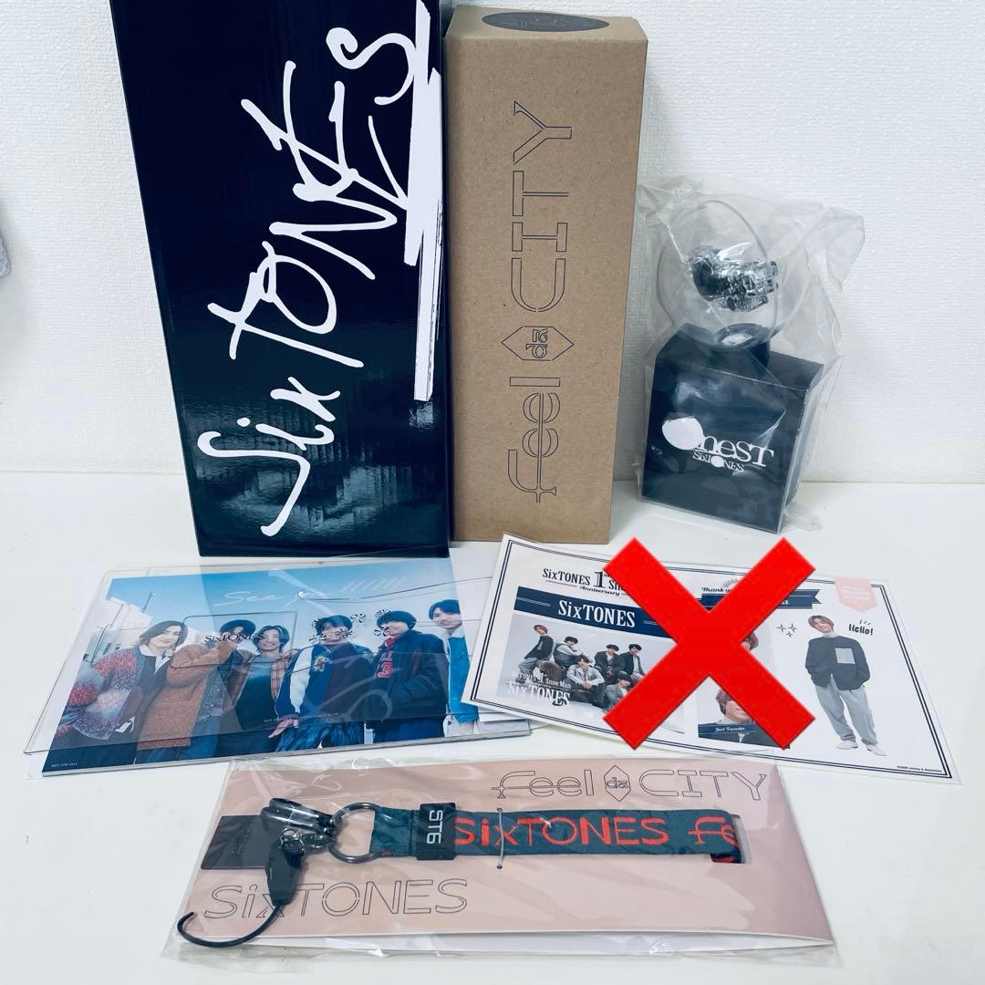 SixTONES ペンライト ライブグッズ スマホストラップ ストカレ