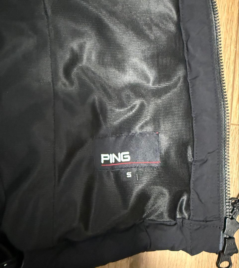 PING ブラック ベスト S