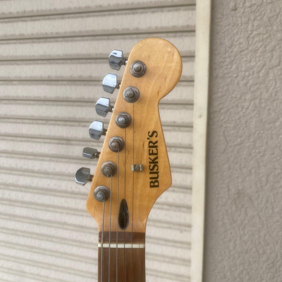 BUSKER'S エレキギター レッド