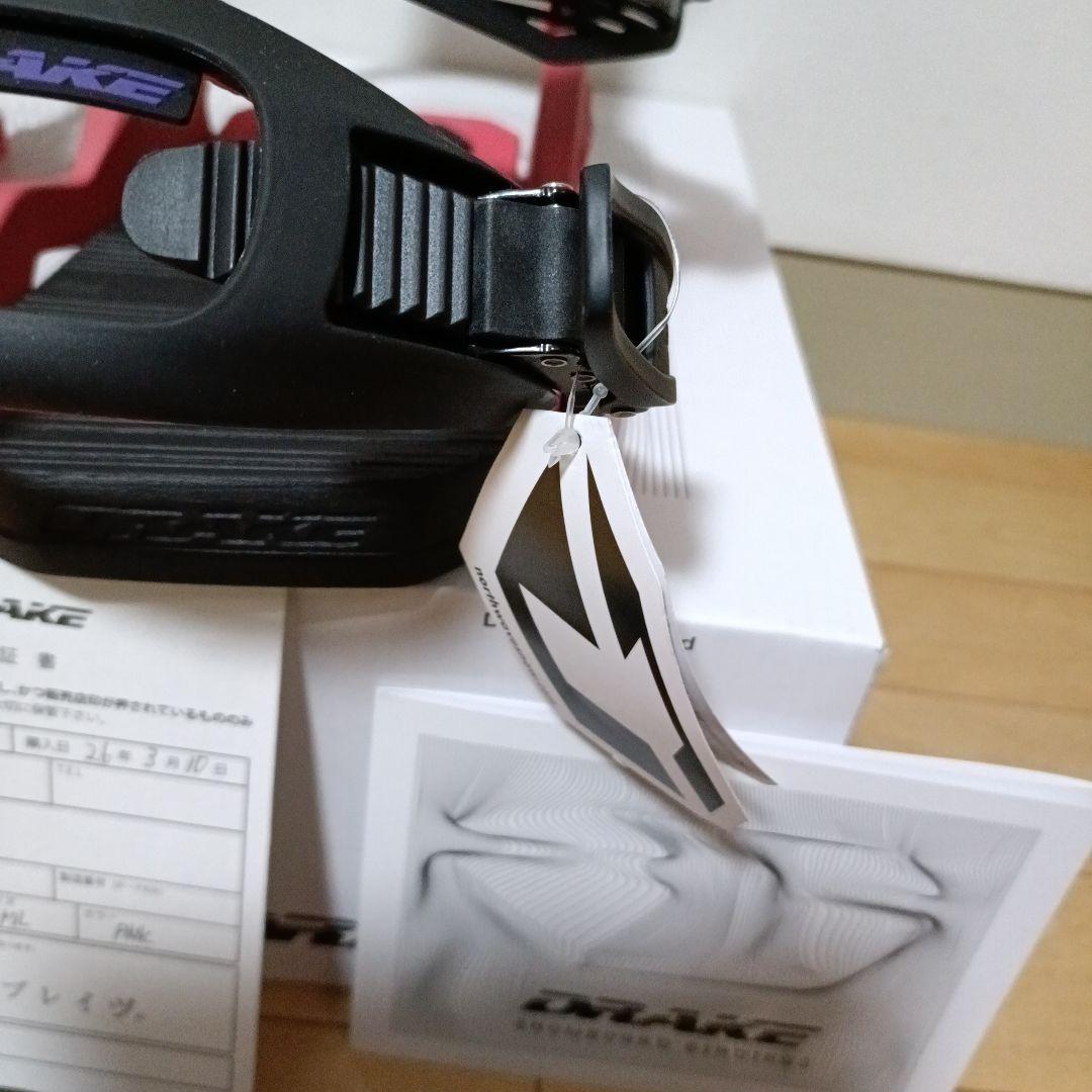 未使用品24-25 DRAKE RELOADサイズM/L ビンディング　グラトリ