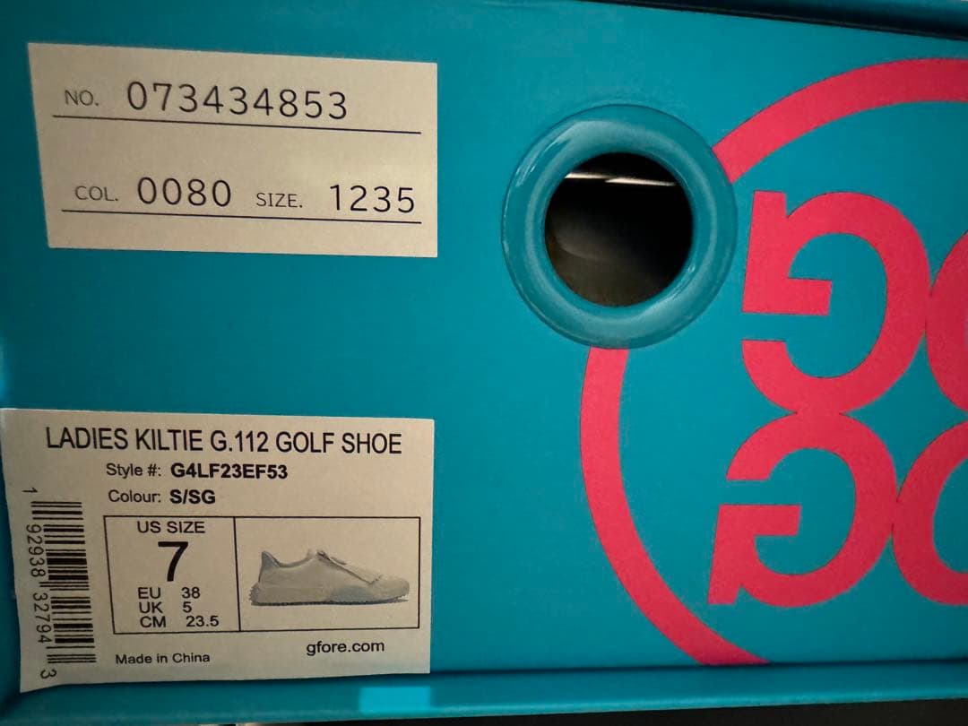 G/FORE シューズG.112 ケース　ゴルフシューズ