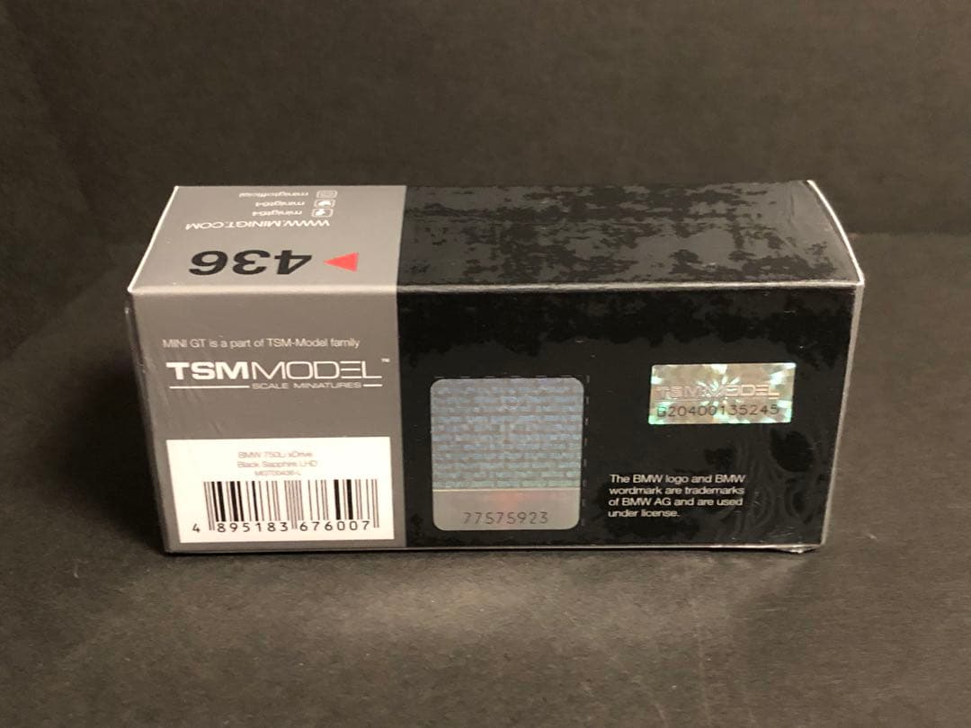 MINI GT 1/64  750Li xDrive ブラック