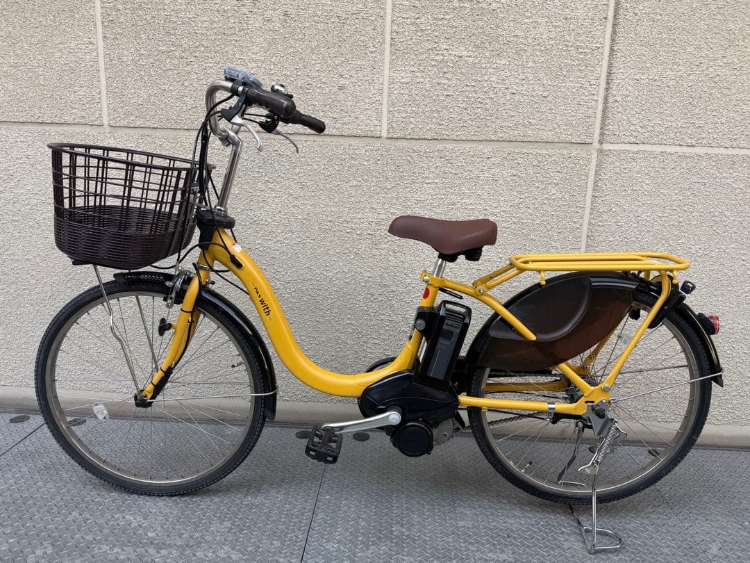ぴんたん様专用YAMAHA PAS With 24 電動アシスト自転車ほぼ未使用