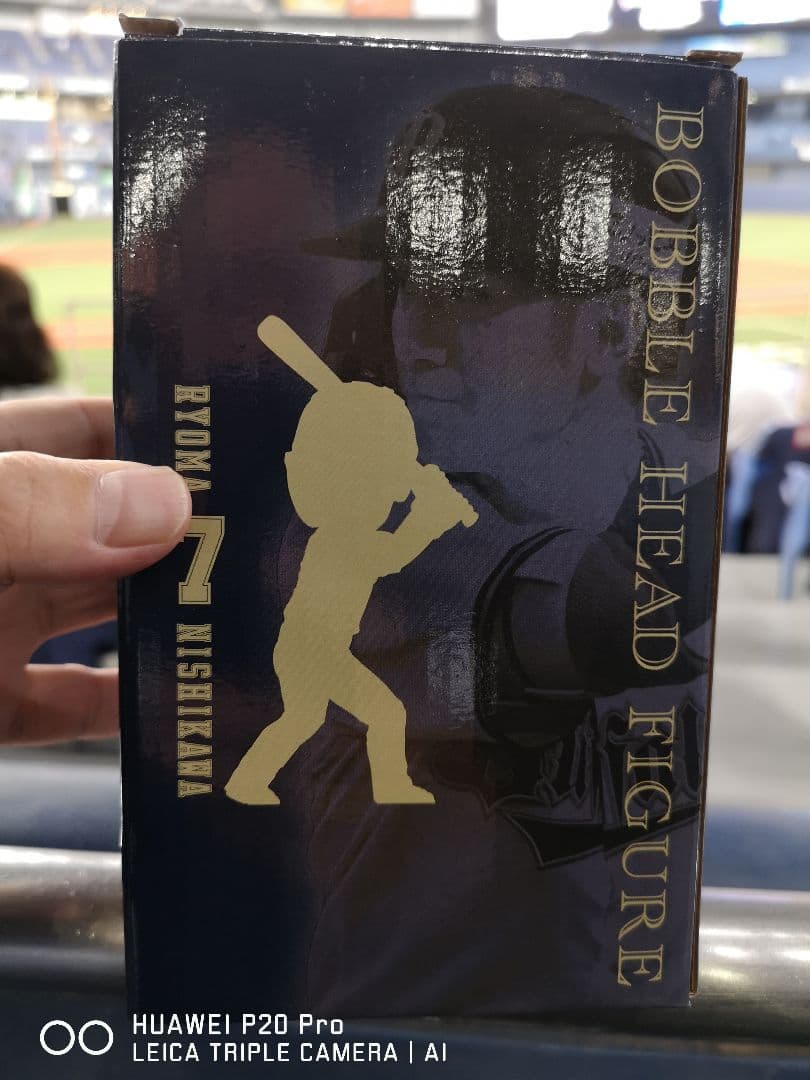 セ・パ交流戦・オリックス　西川龍馬　ボブルヘッドフィギュア （限定品）