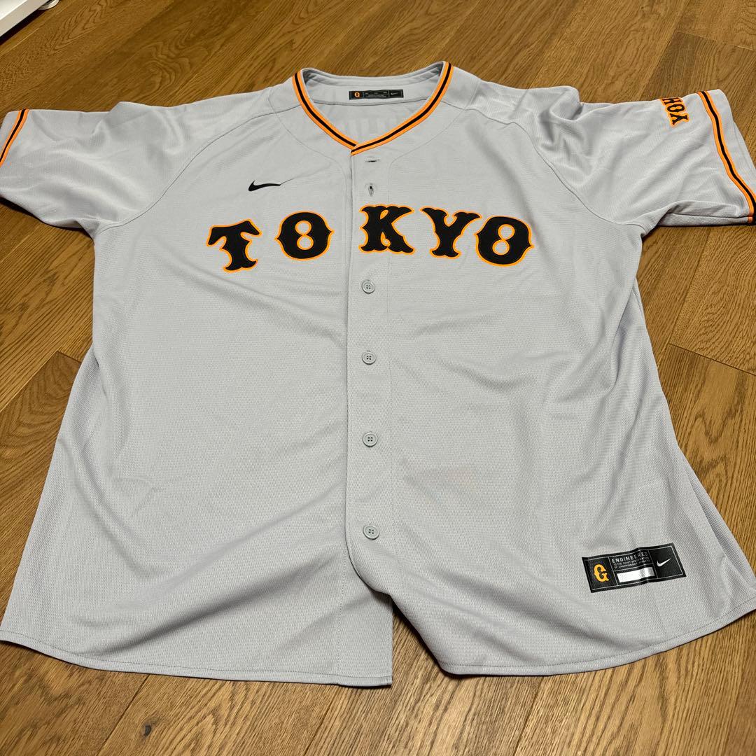 値下げ電撃トレード希少NikeTOKYO ユニフォーム グレー秋広優人選手55番