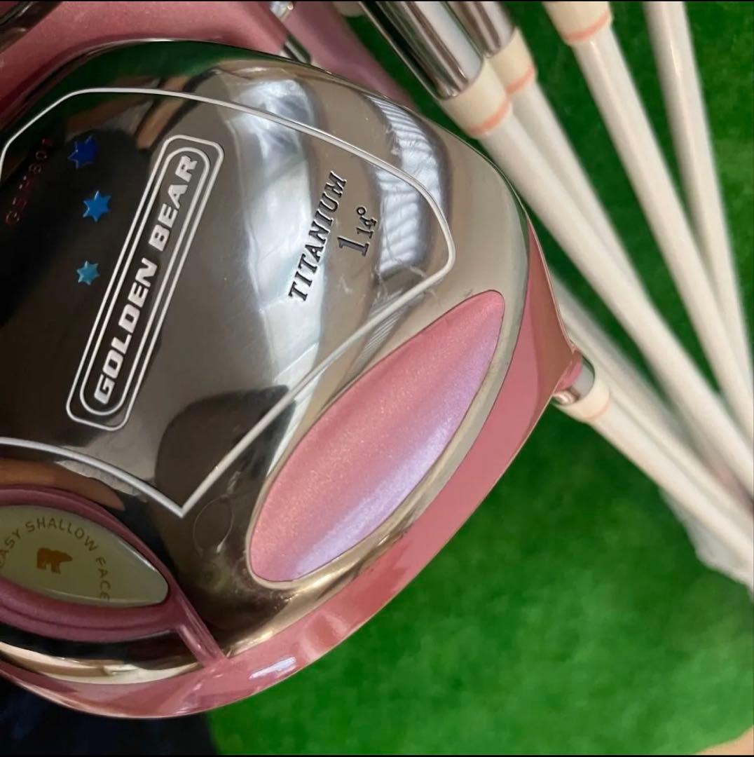 GOLDEN BEAR GBH801 レディース ゴルフクラブ 8本セット 右