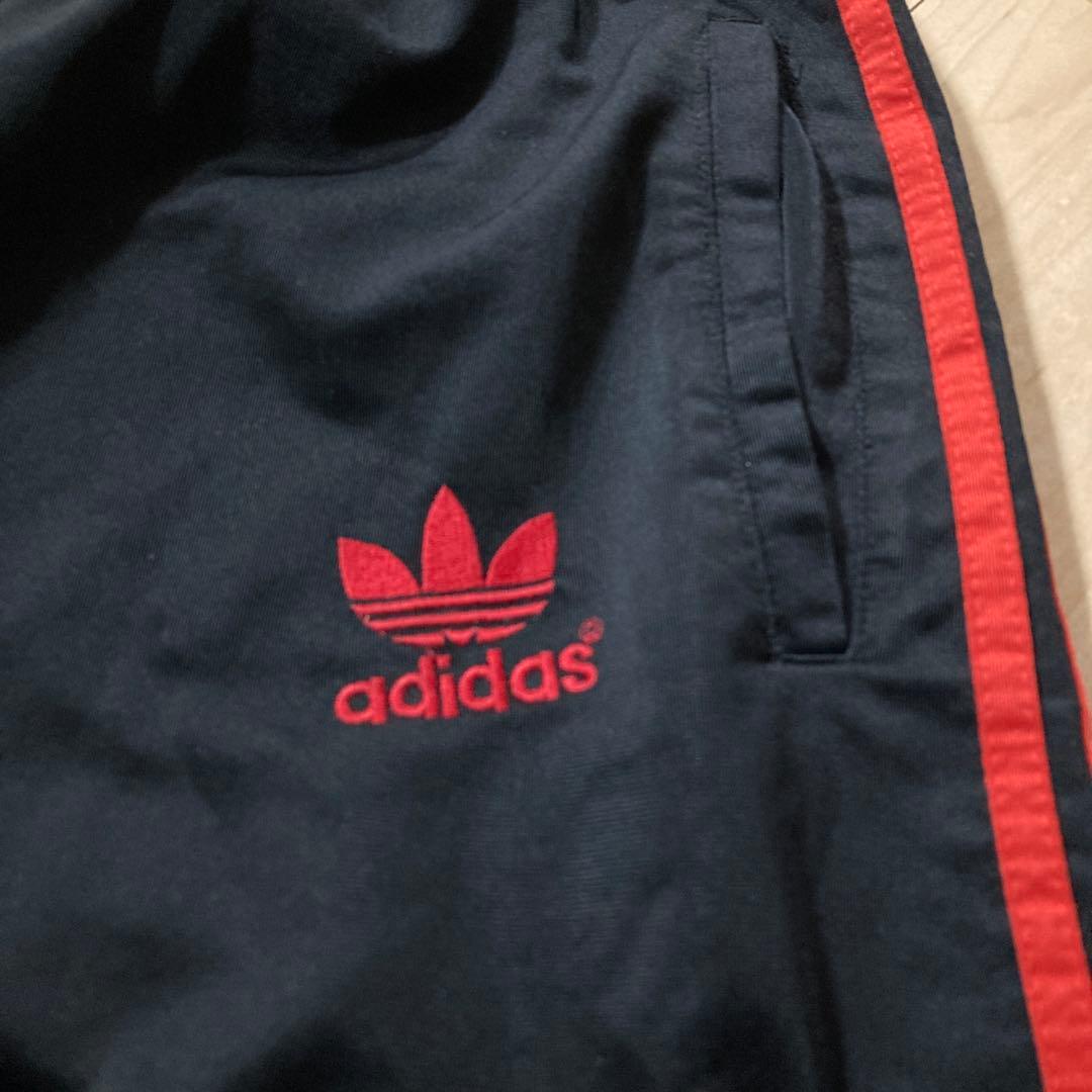 激レアモデル80~90年old adidas トレフォイルトラックパンツジャージ