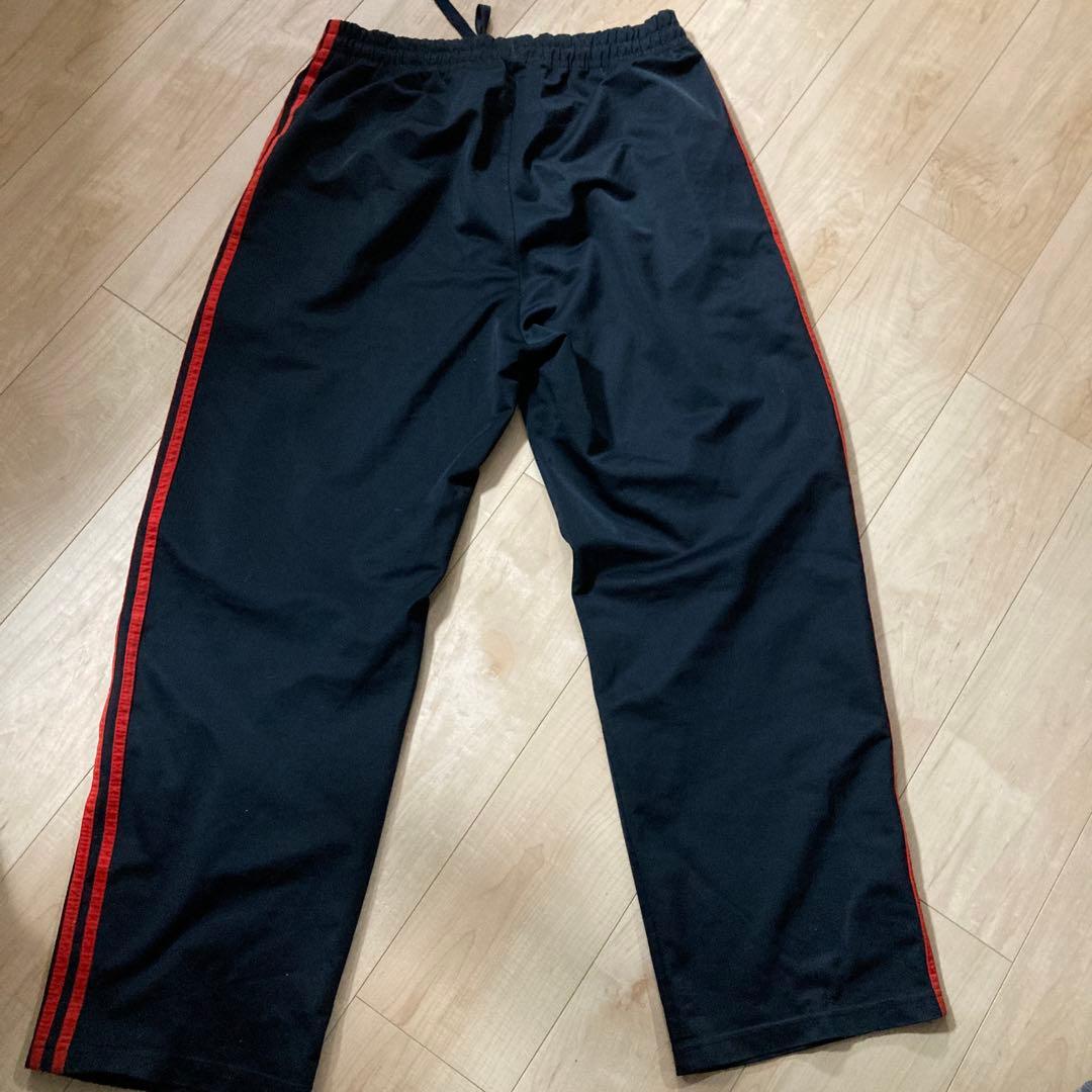 激レアモデル80~90年old adidas トレフォイルトラックパンツジャージ