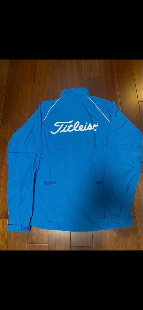 タイトリストTitleist レインウェアセット Lサイズ 青