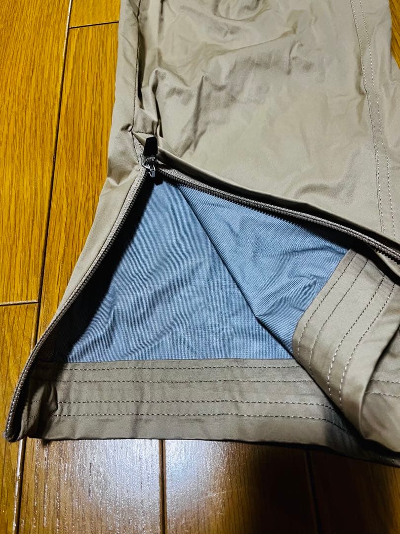 パーリーゲイツ メンズ ゴルフパンツ サイズ5 ベージュ ナイロン ストレッチ