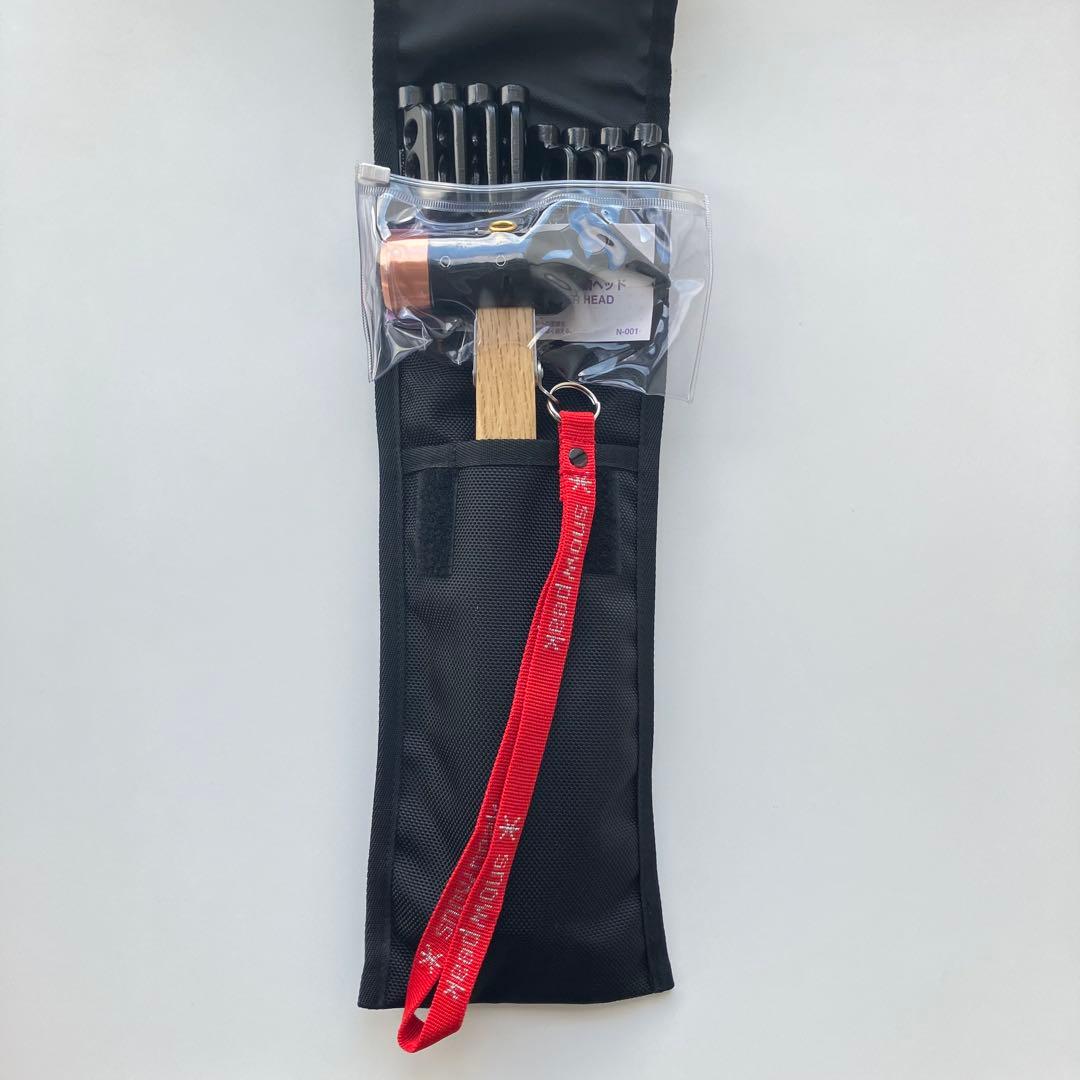 【新品】スノーピーク ペグハンマーPRO.C & ソリッドステーク40.30
