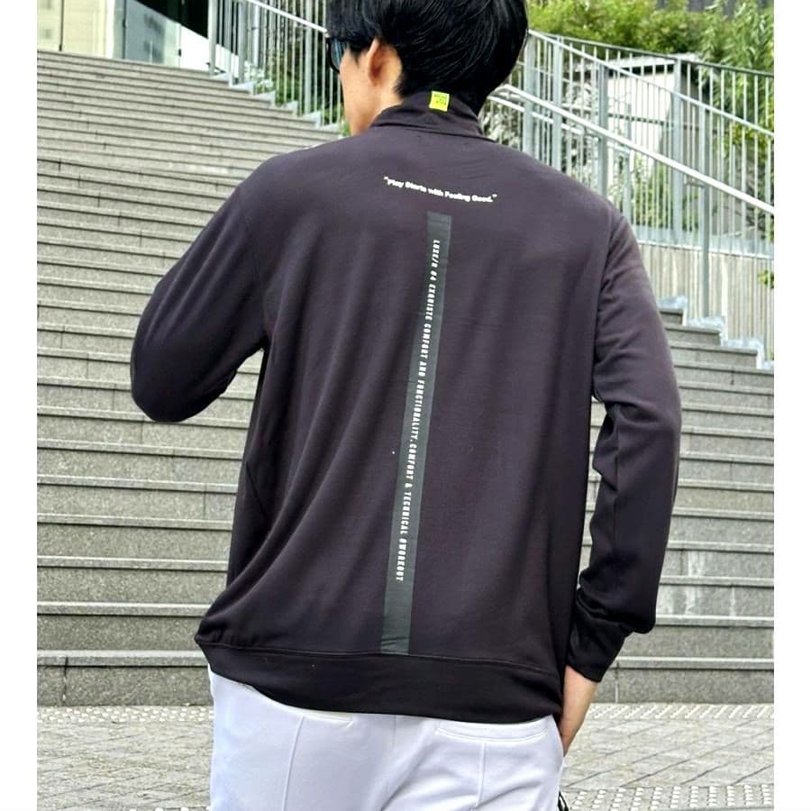 LUXE/RGOLF ストレッチシルキー タートルネック 46140BKL