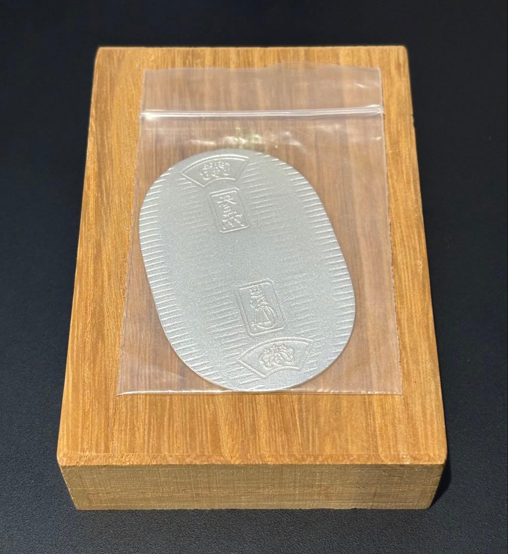 佐川急便グループ 純銀小判 重量約20g 佐川清 桐箱入り 記念品